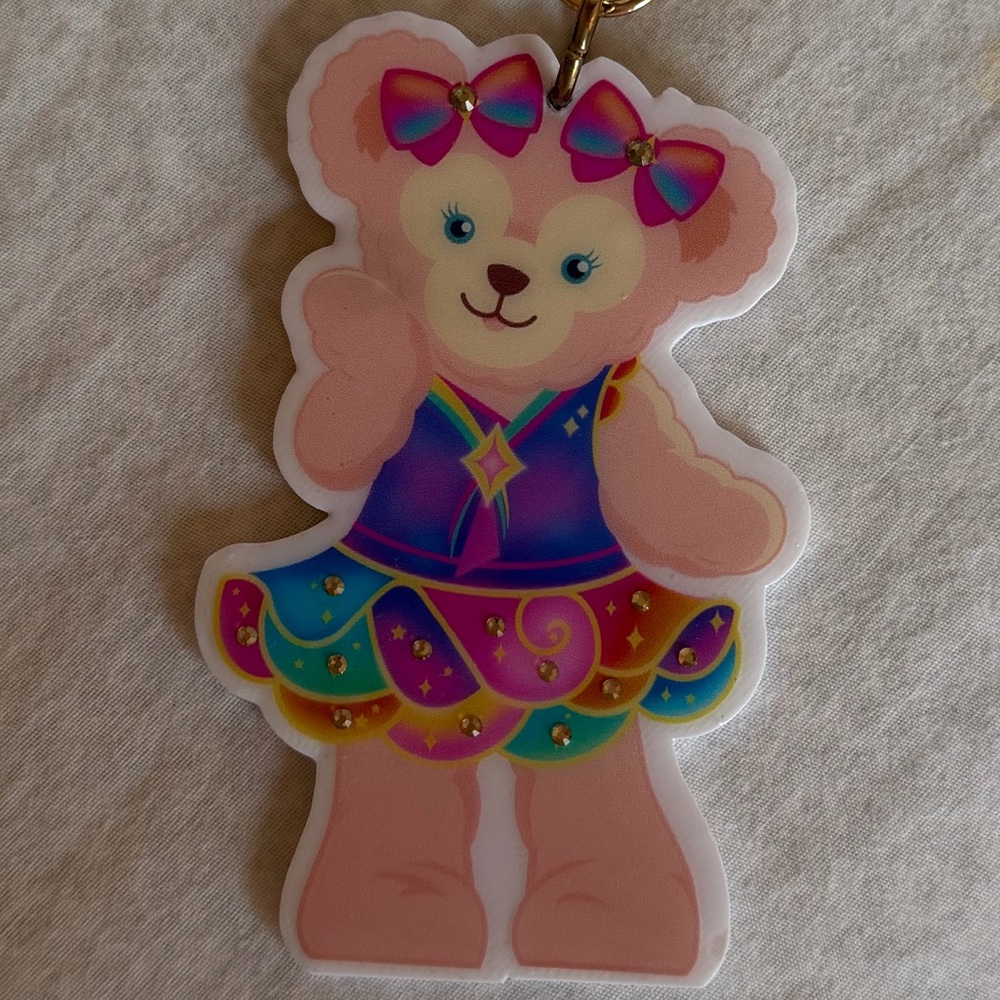 Disneyland 70 ShellieMay Duffy & Friends Castle Crystals Bag Charm
